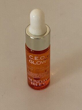 Sunday Riley CEO Glow Vitamin C + TURMERIC FACE OIL 5ml, New